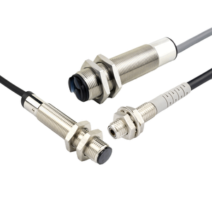 חיישן קירבה אינדוקטיבי תעשייתי JIMOU M12 M18 NPN/PNP, פלט DC 12-24V, IP65, מצב דיפוזי, התקנה שטוחה/לא שטוחה - Product Image 1