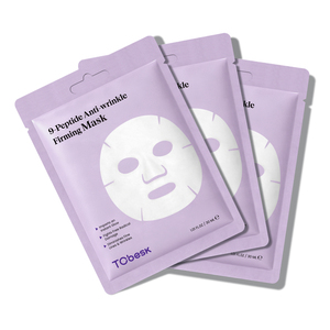 Masque facial raffermissant anti-rides au nonapeptide, anti-âge, réduit les ridules, masque en feuille liftant - Product Image 1