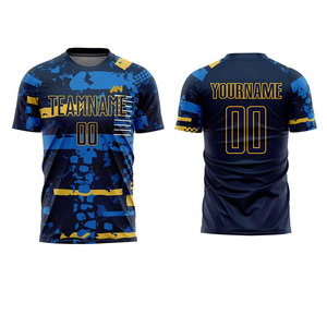เสื้อฟุตบอลชายดีไซน์แบบมืออาชีพสวมใส่สบายทนทานเหมาะสำหรับการฝึกซ้อมฟุตบอลและการแข่งขันทีม - Product Image 6
