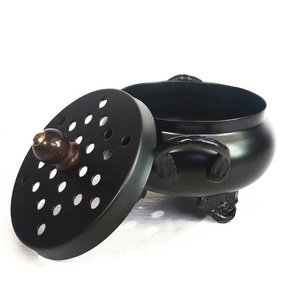 Elegant Modern Metal <b>Bakhoor</b> Burner Incense Holder For <b>Oud</b> Fragrance Living Room Interior Accent Decoration - Product Image 1