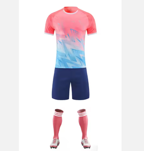 ชุดยูนิฟอร์มฟุตบอลแขนสั้นแบบสั่งทำพิเศษพร้อมลายพิมพ์แบบซับลิเมชั่น - Product Image 3