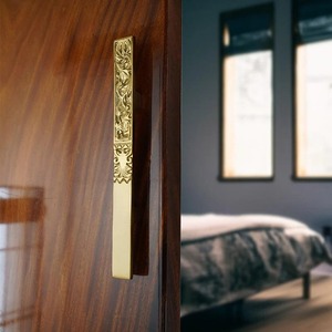 Manija de Puerta Moderna de Latón con Figura Humana, Decoración Interior, Accesorio para Entrada, 100% Hecho a Mano, Decoración para Muebles - Product Image 6