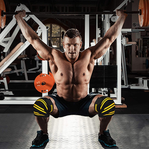 Bandes de compression élastiques pour le soutien des genoux, idéales pour le cross-training, la musculation, le fitness, la force athlétique, protection professionnelle à faible MOQ - Product Image 5
