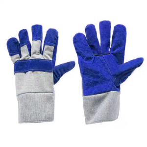 Guantes de Soldadura de Cuero Vacuno de Alta Resistencia con Diseño Innovador, Forro de Algodón Ignífugo, Protección Térmica para Trabajo Comercial - Product Image 4