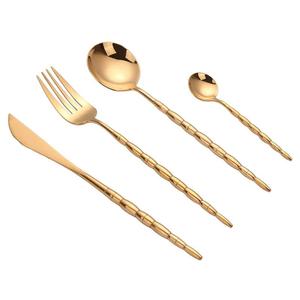 High Quality <b>Flatware</b> Stainless Steel Fork Set Mirror Polished Dinnerware Cutlery Set Tableware for Event Party Hotels - Product Image 1