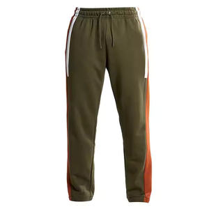 Pantalon de survêtement décontracté anti-rides tendance pour homme, en molleton de coton mi-lourd, au design optimal, avec logo personnalisé - Product Image 4