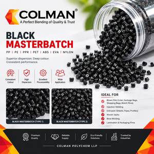 Masterbatch noir brillant pour moulage et film, granulés à haute fluidité - Product Image 2