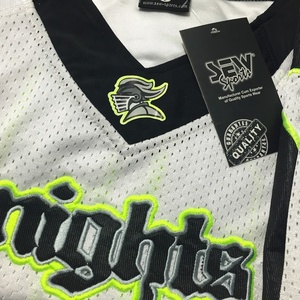 Conjuntos de sarga de aparejos de rendimiento de uniforme de fútbol americano transpirable fresco que absorbe la humedad diseños personalizados Día de Fútbol de talla grande - Product Image 3