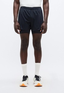 Shorts de course et d'entraînement à double couche avec logo personnalisé et doublure intérieure – Fournisseur en gros - Product Image 2