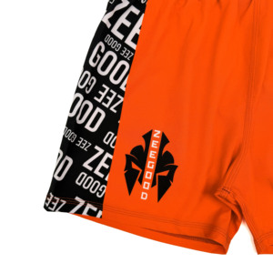 Wholesale Custom Breathable 100% Cotton MMA Boxing Shorts for <b>Men</b>-Quick Dry Lightweight <b>Trunks</b> with Front Logo and Elastic Waist - Product Image 4