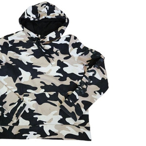 <b>Mens</b> Solid Fleece 100% Cotton Oversized Pullover Hoodie Long Sleeve Casual Streetwear <b>Sweatshirt</b> Custom Wholesale Apparel - Product Image 5