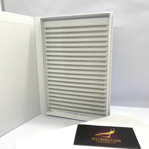 Extensiones de Pestañas Premade 8D con Base Puntiaguda, 12 Filas, Bandejas de Pestañas de Cachemira de Alta Calidad, Volumen, Marca Privada - Product Image 1