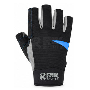 Gants de navigation à demi-doigts avec matériau de qualité supérieure, toucher doux, paume renforcée pour la navigation et les activités aquatiques - Product Image 2