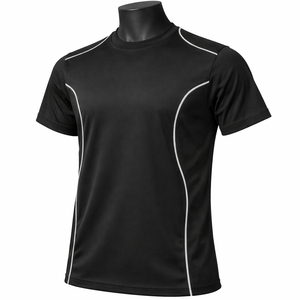 T-shirt de sport respirant à manches courtes pour homme avec logo personnalisé – Vêtement de sport élégant pour le sport et la mode décontractée (Adultes) - Product Image 5