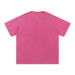 Camisetas Lisas con Lavado Ácido, 100% Algodón de Alta Calidad, 260 g/m², Estilo Oversize Vintage, para Hombre, Venta al por Mayor - Product Image 1