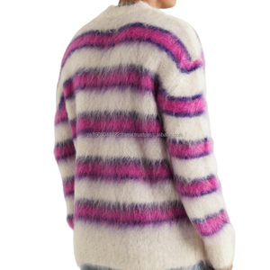 Suéter Personalizado para Hombre 2026 de Alta Calidad en Poliéster/Algodón/Felpa, Bordado, Liso, Teñido, Transpirable, para Invierno - Product Image 2