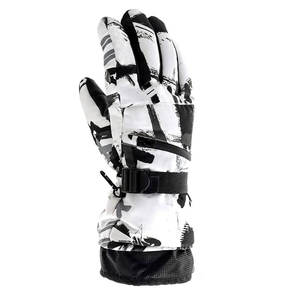 Gants de ski personnalisés antidérapants en softshell à doigts entiers avec fermeture auto-agrippante unisexe toutes saisons - Vente en gros MAX WORLD ENTERPRISES - Product Image 6