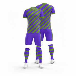 Uniforme de Fútbol Personalizado con Sublimación de Logotipo, Equipación de Fútbol para Equipo |   Tallas para Hombres, Mujeres y Jóvenes |   Ropa Deportiva Ligera de Secado Rápido para Entrenamiento - Product Image 3
