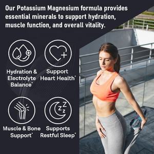 Meelefu OEM/ODM Cápsulas de magnesio y potasio Suplemento de potasio para apoyar vascular y pierna - Product Image 2