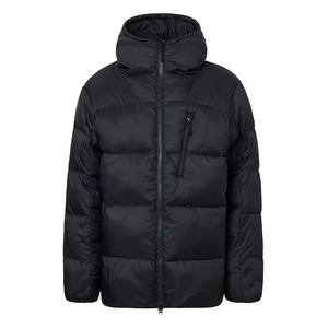 Hot Selling <b>Men's</b> Puffer <b>Jacket</b> High Street Exclusive Winter <b>Letter</b> Pattern Stand Collar Breathable Quick Dry 100% Polyester - Product Image 1