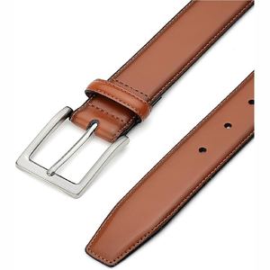 Cinturones de Cuero Vacuno Genuino Casuales para Hombre, Diseño Moderno, Longitud Ajustable, Hebilla de Acero Inoxidable, Suministro de Fábrica - Product Image 3