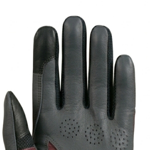 Gants de golf en cuir véritable, respirants, antidérapants, à doigts entiers, avec sangle de poignet réglable, unisexes, pour le sport - Product Image 6
