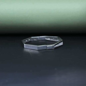 Geometric 925 silver chain Minimalist design link <b>bracelet</b> Unisex everyday wear - Product Image 2