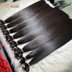Haute Qualité 100% Remy Vierge Cheveux Os Droite Trame Bundles en Grand Stock En Gros Vietnamien Cheveux Bruts de Couleur Naturelle - Product Image 3