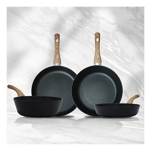 [Dearkit] Poêle à frire antiadhésive en aluminium DK0002, matériau certifié sans danger pour les aliments, conception fiable pour ustensiles de cuisine - Product Image 3