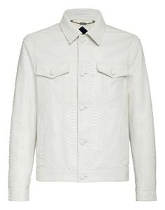 Custom Men's Python Emboss <b>Leather</b> <b>Jacket</b> Premium Motorcycle Fashion OEM ODM Wholesale Sample Service Available Plus - Product Image 5