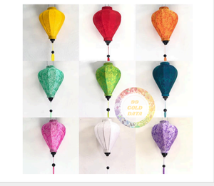 โคมไฟฮอยผ้าไหมแบบดั้งเดิมทำด้วยมือจากเวียดนามสำหรับเทศกาลงานแต่งงานงานปาร์ตี้สวนบ้านขายส่งผู้ผลิต99ทองข้อมูล - Product Image 4