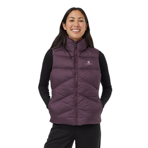 Gilet matelassé OEM léger, imperméable et écologique en tricot de qualité supérieure pour femme, avec fermeture éclair et col montant, design personnalisé, garnissage sur mesure - Product Image 1