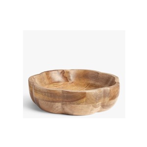 Tazón Grande de Madera Hecho a Mano para Servir Ensaladas, Frutas, Pan, Pasta, Arroz, Bocadillos y Reuniones Familiares - Product Image 6