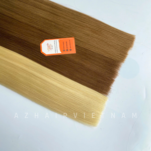 Vente en gros 12A Grade 100% Extensions de cheveux humains vietnamiens Bande de cheveux de haute qualité dans des couleurs à la mode Offre Spéciale - Product Image 6