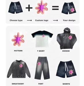 Wholesale Custom <b>Mens</b> Color Block Windbreaker Polyester Nylon Tracksuit <b>Mens</b> <b>Track</b> Zip up <b>Jacket</b> and Shorts Set - Product Image 4