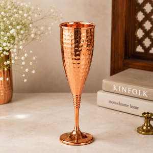 Artisan Copper Drinking Glass Featuring A Distinctive Handmade Look For Modern And Traditional Interiors - Product Image 5