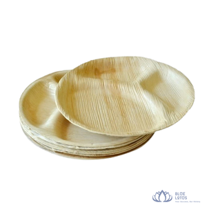 สินค้าขายดี |   จานลายใบปาล์มอะเรก้าแบบกำหนดเอง พิมพ์ลายลงบนจานย่อยสลายได้ สำหรับงานปาร์ตี้บาร์บีคิว นำเข้าจากเวียดนาม - Product Image 1