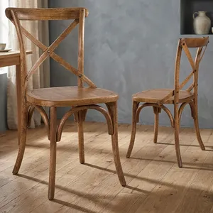 Chaise de salle à manger moderne et contemporaine empilable en plastique avec cadre en bois massif extensible et pieds en métal pour maison, bar, parc, villa, appartement - Product Image 5