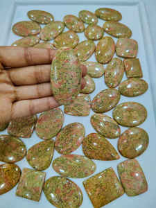 100% Natural <b>Mushroom</b> Gemstone Cabochon Free Form Mix Shape Elegant <b>Necklace</b> Pendant Hand Made Making Jewelry Loose Gemstone - Product Image 3