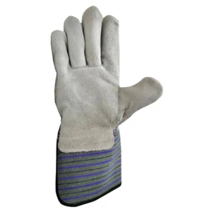 Gants de travail en cuir de vachette de haute qualité, résistants, réfléchissants, pour la construction, protection des mains, certifiés CE, sécurité - Product Image 4