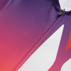 Maillot de Ciclismo de Manga Corta, Tejido Antibacteriano, Tacto Suave, Uniforme para Bicicleta de Carretera, Alta Visibilidad, Tops de Ciclismo de Seguridad - Product Image 5