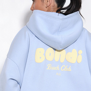 DTF Custom Womens Hoodie <b>Shorts</b> Set Polyester Cotton Casual Streetwear Personalized Print OEM <b>Lounge</b> Matching Two Piece Set - Product Image 3
