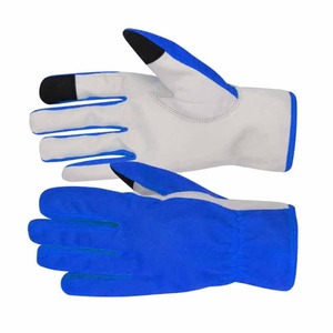 Safety Gloves Cotton Yellow <b>White</b> Non-Slip Outdoor Unisex All Seasons - Product Image 2