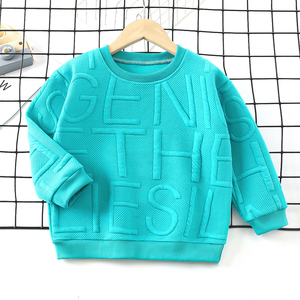 Pull à capuche décontracté pour enfants, col rond, tricoté, 100% coton, qualité supérieure, doux, manches longues, garçons et filles, printemps, logo personnalisé - Product Image 6