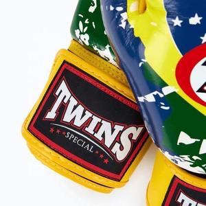 TWINS Boxing <b>Gloves</b> Professional Muay Thai Training Sparing Fighting <b>Moisture</b> Wicking Breathable Genuine Cowhide Leather Unisex - Product Image 4
