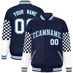Fashion Streetwear Canvas Stand Collar Customizable Design Varsity <b>Letterman</b> <b>Jacket</b> with Front Logo Option Manufacturer - Product Image 2