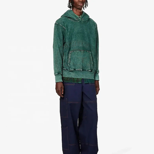 Sweat-shirt à capuche en coton doux de qualité supérieure pour homme avec poche kangourou pour les collections de vêtements décontractés modernes - Product Image 2