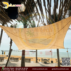 Vele ombreggianti in cocco vele parasole rete ombreggiante da giardino in fibra di cocco - Product Image 6