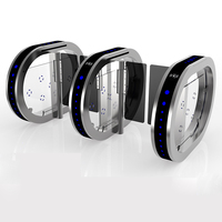 Anxia Nouvelle Arrivée Portillon Pivotant Haute Performance OEM Qualité Supérieure Portillon Vertical de Contrôle des Flux de Piétons