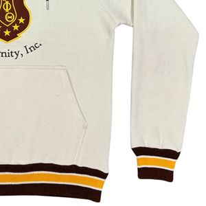 เสื้อฮู้ด Iota Phi Theta Neutral Prep พร้อมตราสัญลักษณ์เชนิลล์ เสื้อผ้ากรีกคุณภาพพรีเมียม เสื้อพูลโอเวอร์สำหรับชมรมนักศึกษา ทรงคลาสสิก - Product Image 6